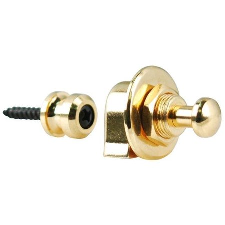 GROVER Grover GP800G-U Quick Release Strap Locks; Gold GP800G-U